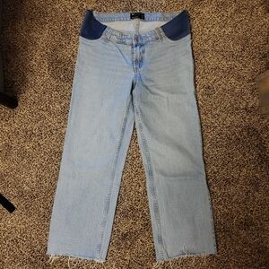 ASOS Crop Maternity Jeans